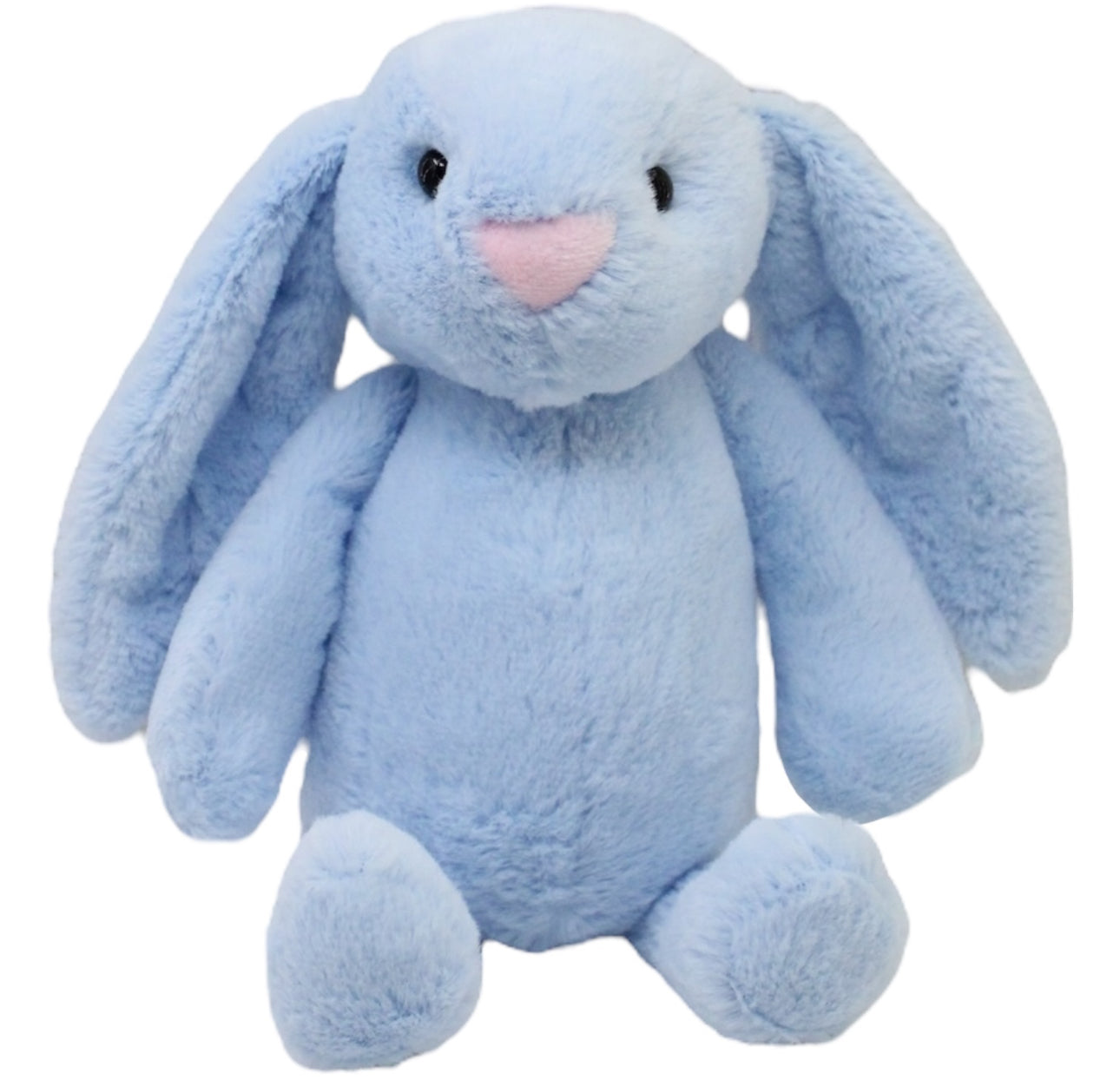 Conejo peluche azul