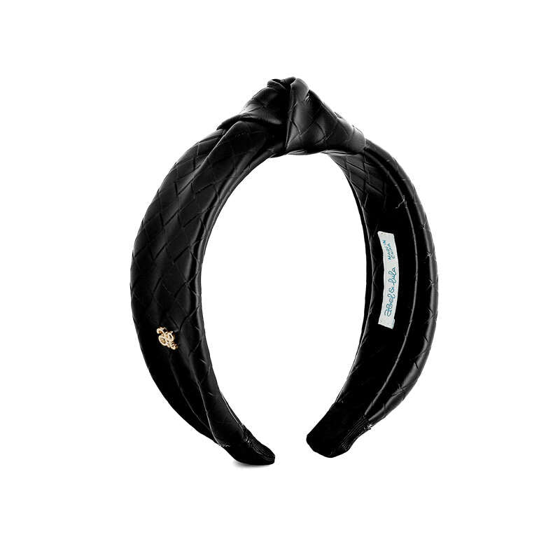 Diadema trenzada 5923 negro