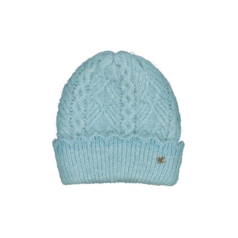 Gorro tricot calados 5962 agua