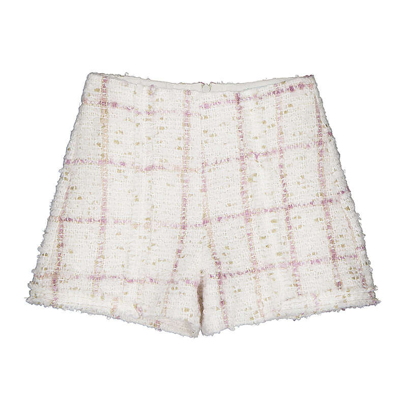 Set jersey pañuelo cereza 5881 , bermuda 5755 marfil