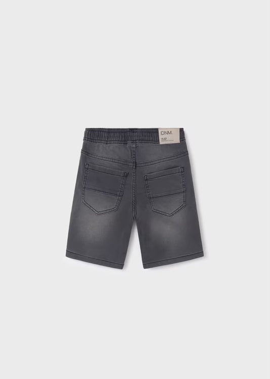 6282 bermuda denim jogger gris obscuro