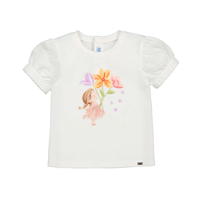 Co j.Camiseta crudo blossom 1078 y falda 1902 blossom