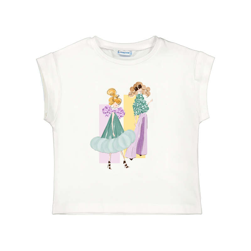 Conj Camiseta 3005 lago más short 3907 vainilla