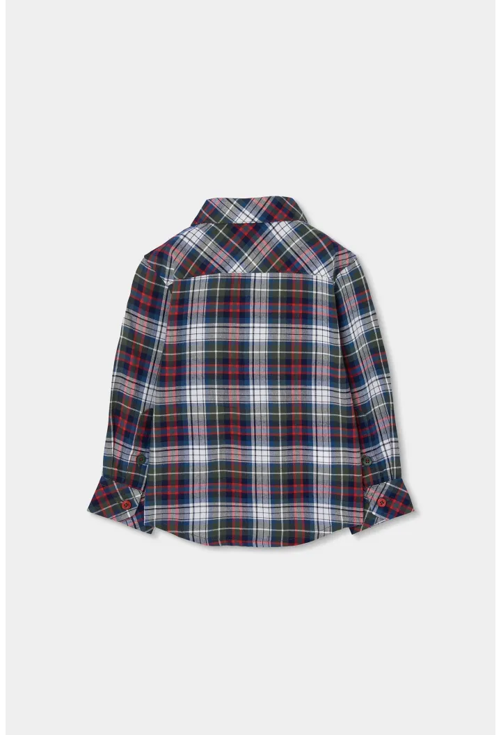 Camisa cuadros para niño 824037 BOBOLI