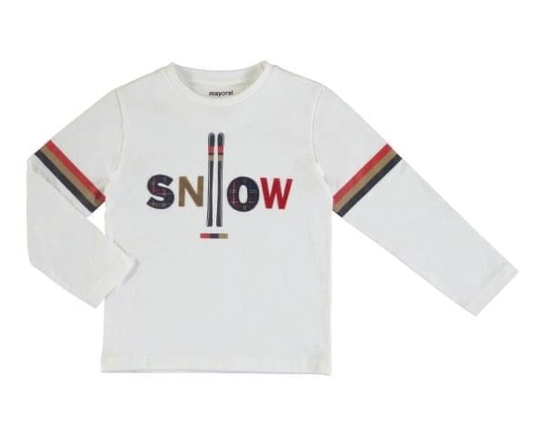Camiseta manga larga bandas niño 4054