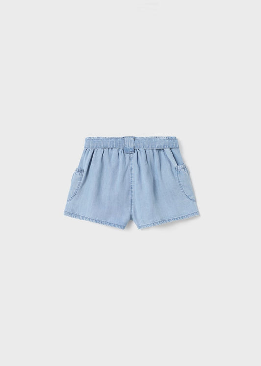 Pantalón corto fluido 1274 tejano