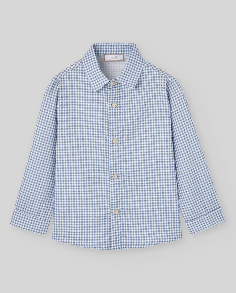 Camisa para niño cuadros Ponte, Paz Rodriguez