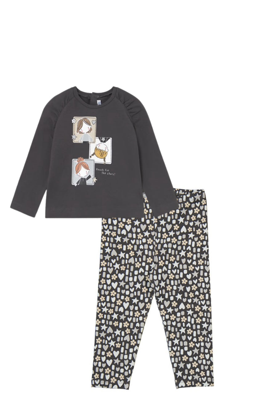 Set Camiseta 2081 plomo y legg 2737