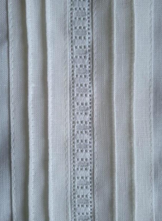Guayabera manga larga cuello mao ixchel mod 608