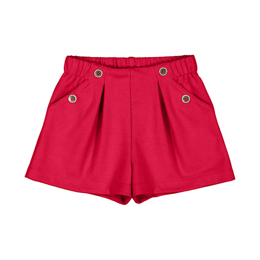 Camiseta 2047 crd guinda y short 2252 guinda
