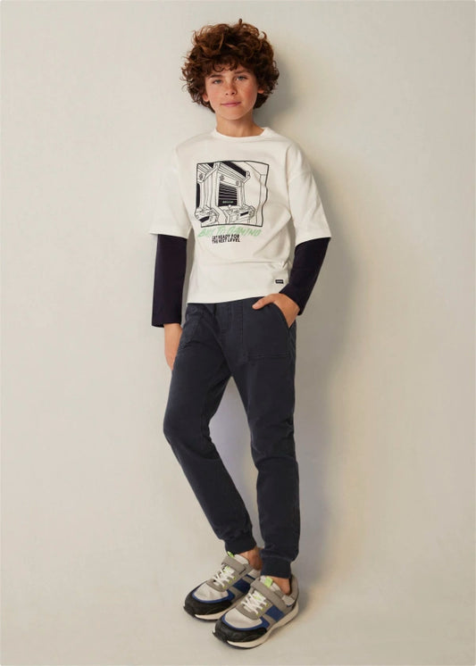 7519 pantalon felpa denim