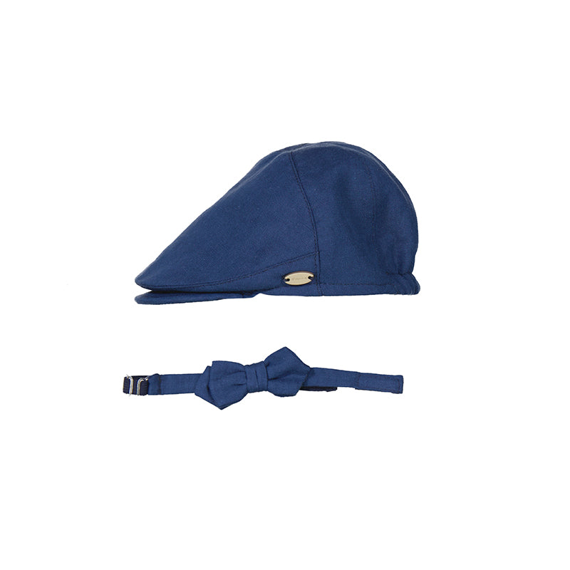 Set gorro y moño 9719 naval