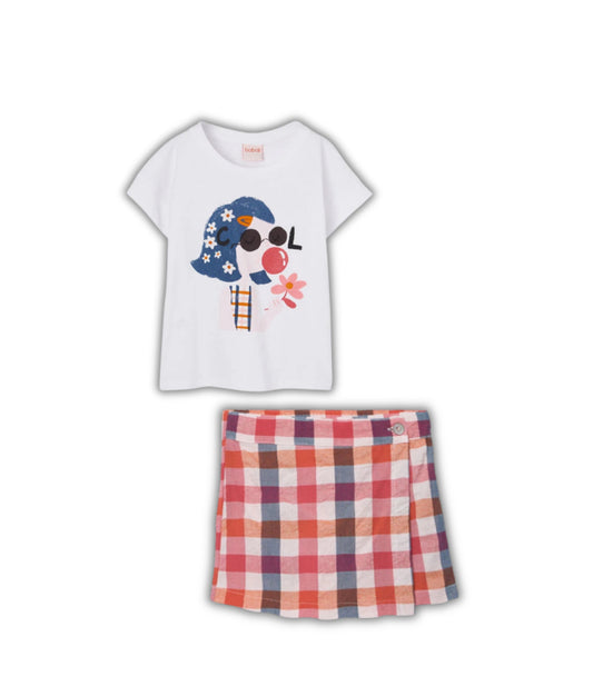 Conjunto camiseta 323109 bermuda 323110