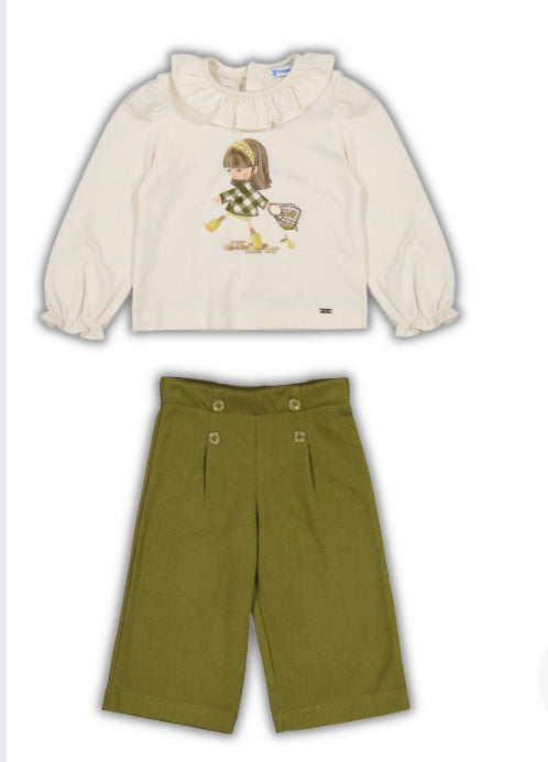Camiseta m/l   2076 mac laurel y pantalon laurel 2588