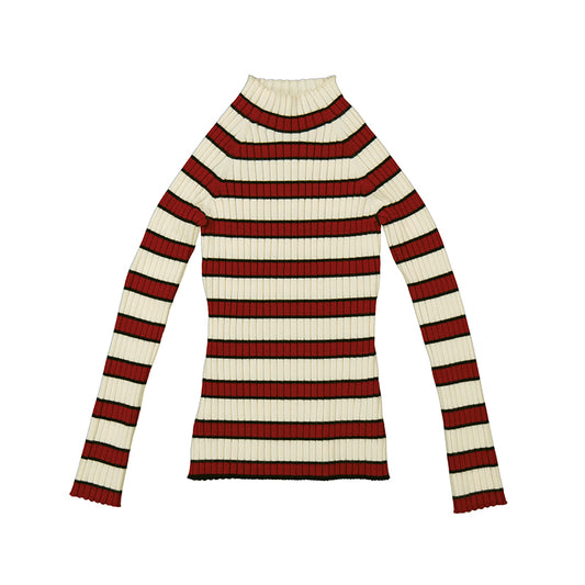 Blusa en tejido 7001 cereza