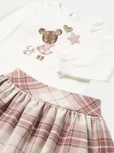 Cargar imagen en el visor de la galería, Conj falda y camiseta 2927 rubor
