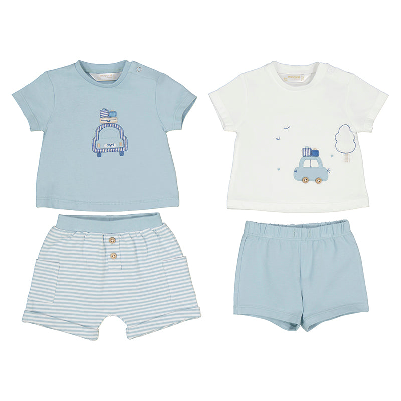 Set 4 piezas 1627 cristal