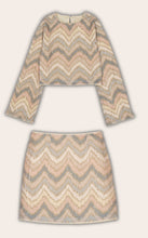 Cargar imagen en el visor de la galería, Top y falda lentejuelas 7031 7903 nude
