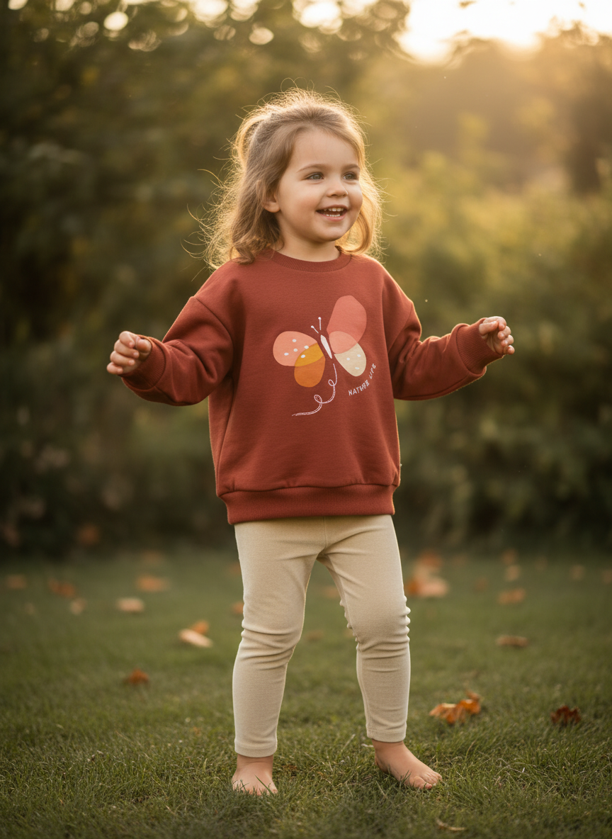 Sudadera   2430 terracota y Leg 727 toffe