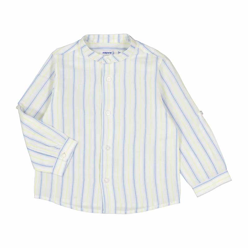 Camisa m/l cuello mao 1117 bco lima