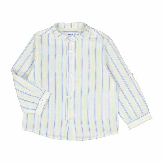 Camisa m/l cuello mao 1117 bco lima