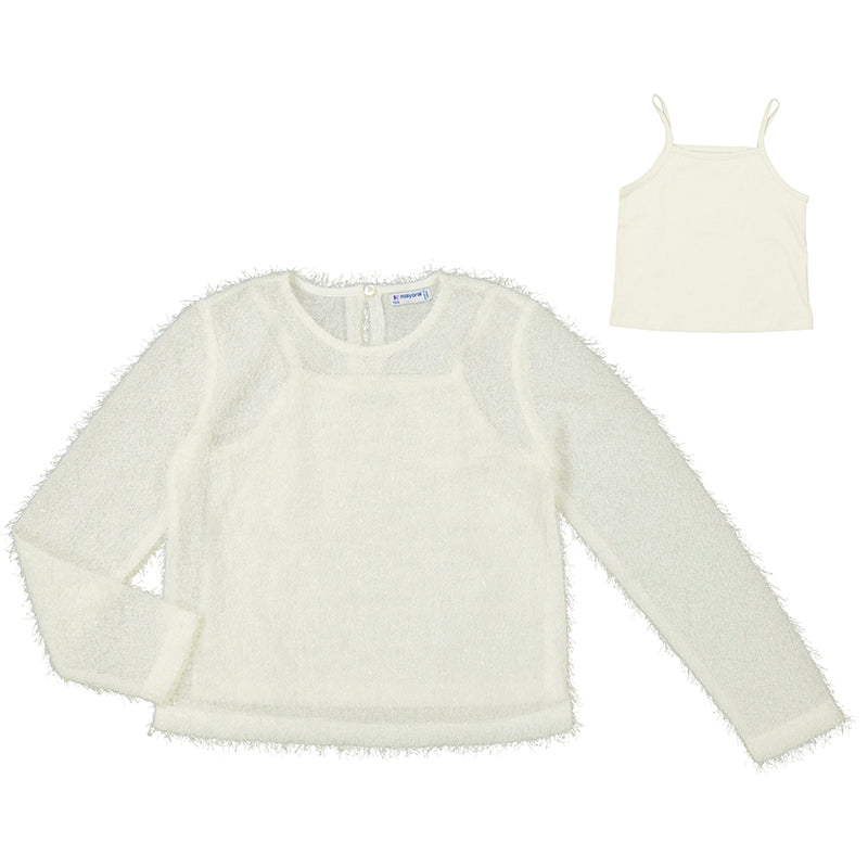 Blusa 2 piezas 7006 crudo