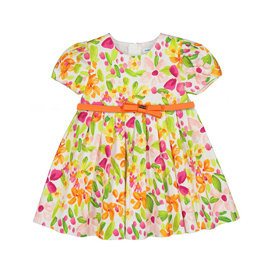 Vestido bordado 1914 multicolor