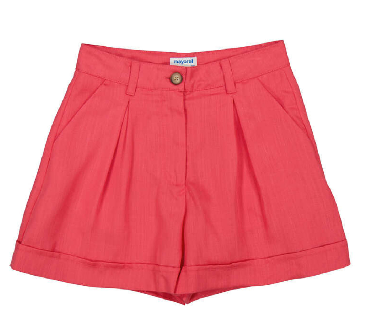 Conj.Chaleco 6355 coral y short 6201 coral
