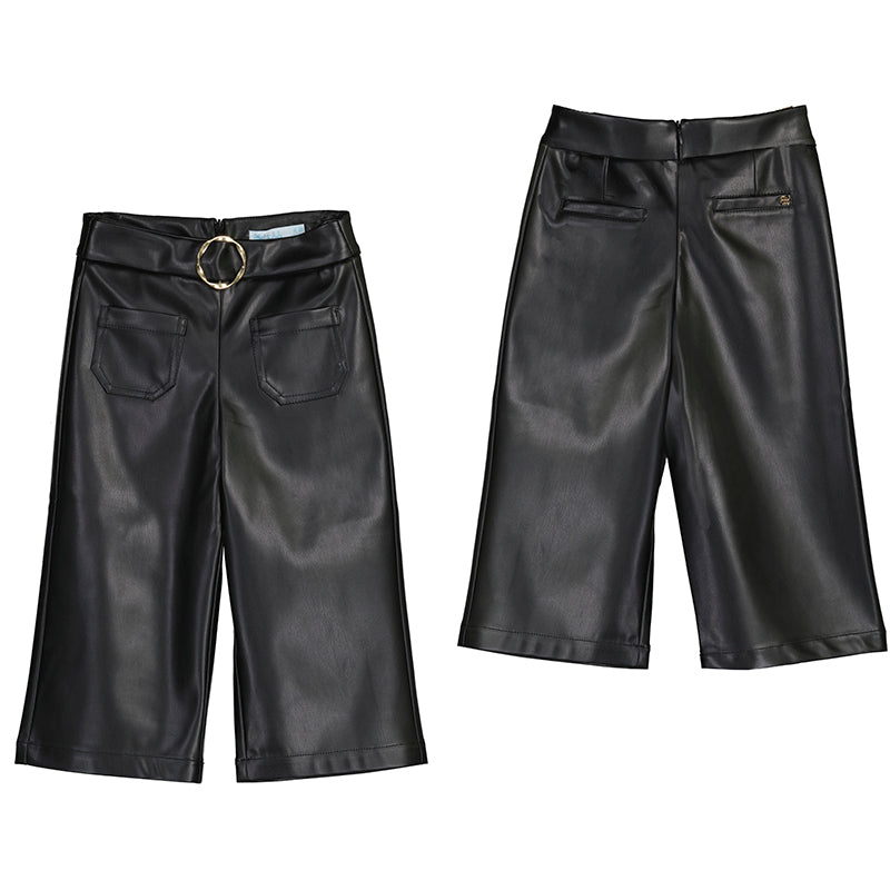 Pantalon de piel 5716 negro