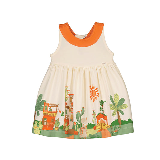 Vestido 1928 garbanzo