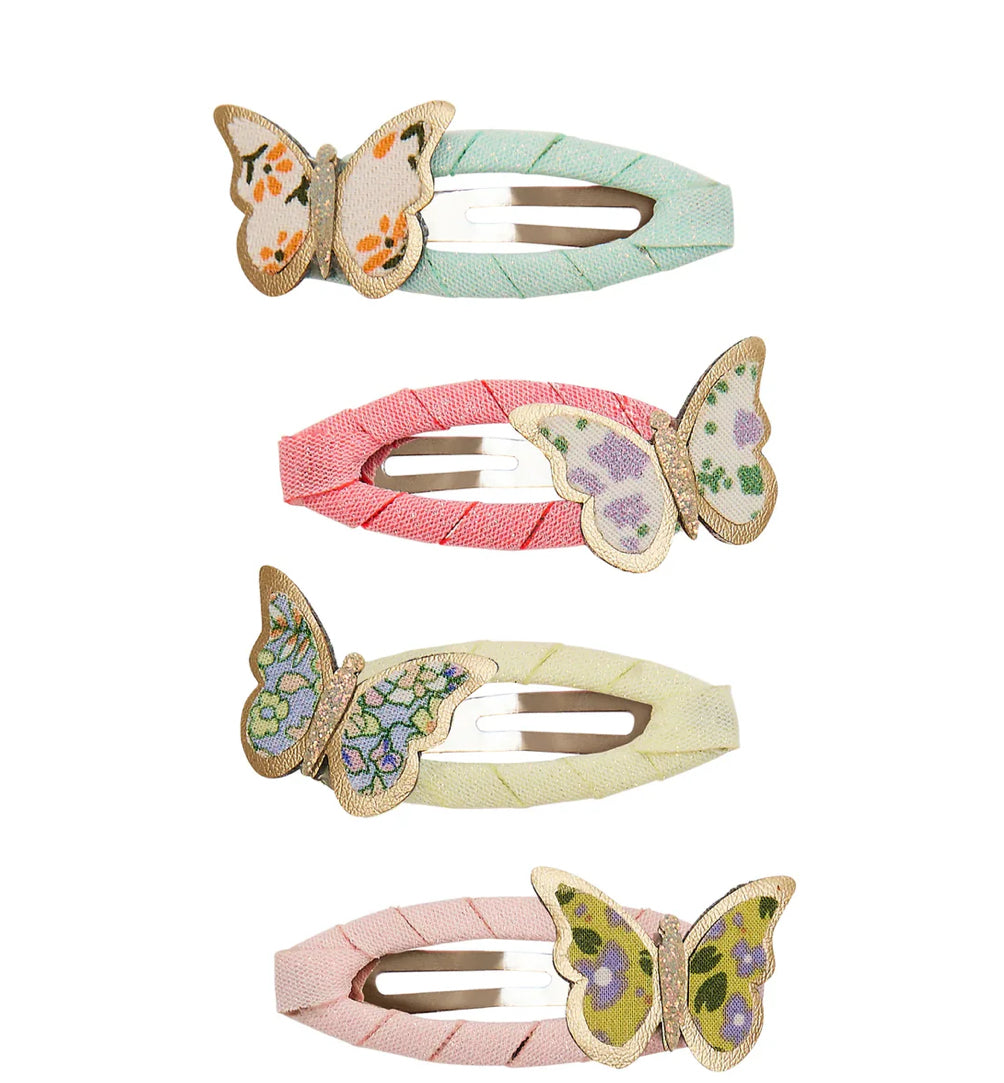 Mariposa floral clic clacs