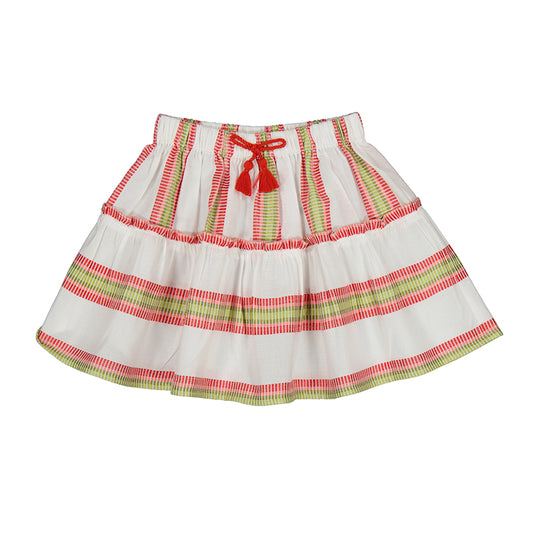 Falda 3904 granadina