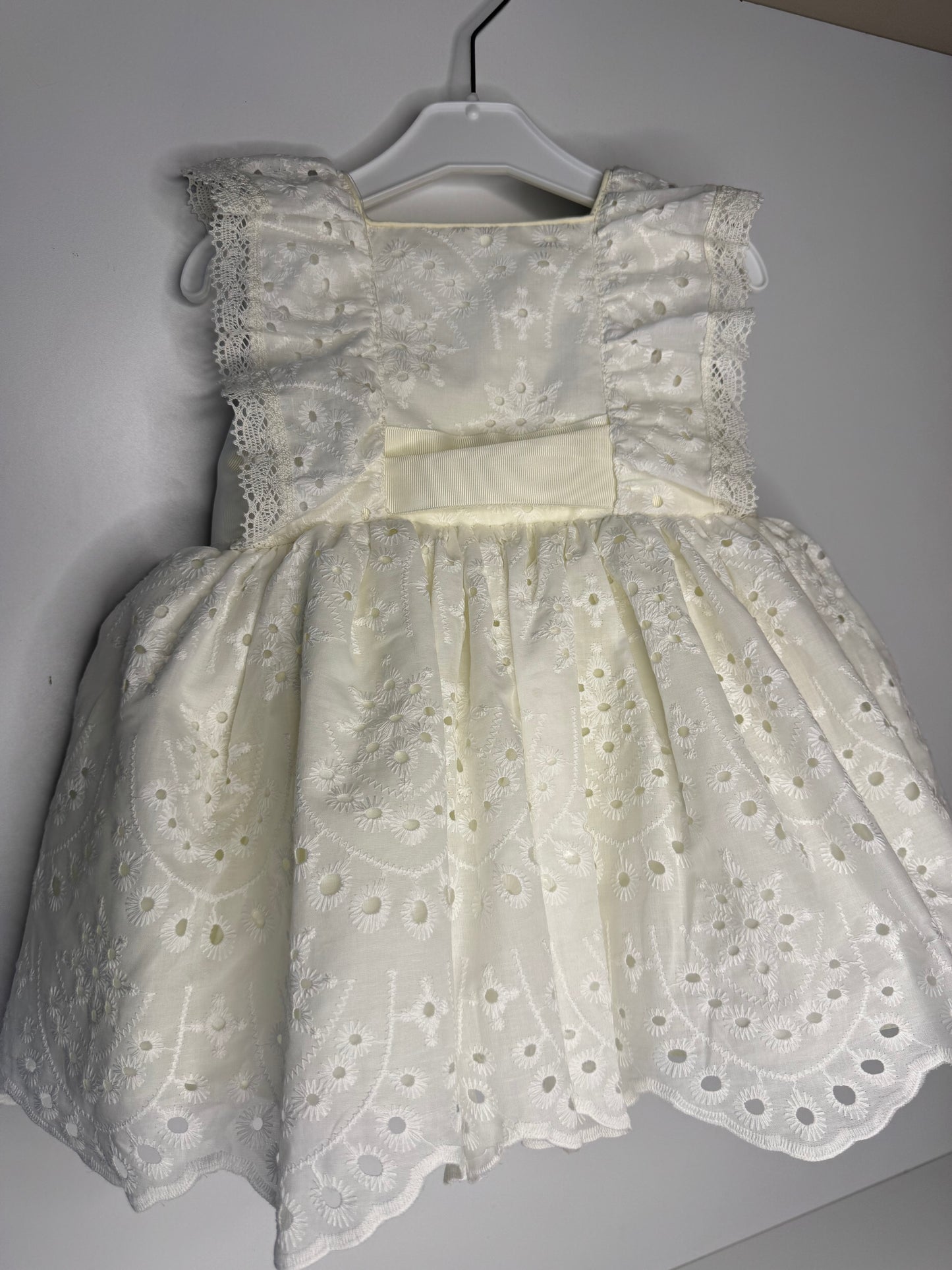 Vestido Tira Bordada