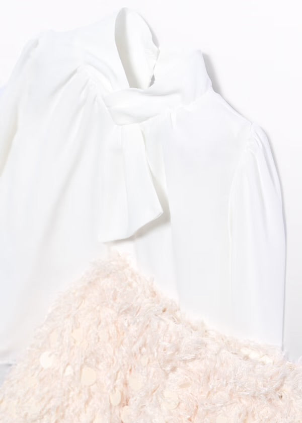 Conj falda plumas 5590