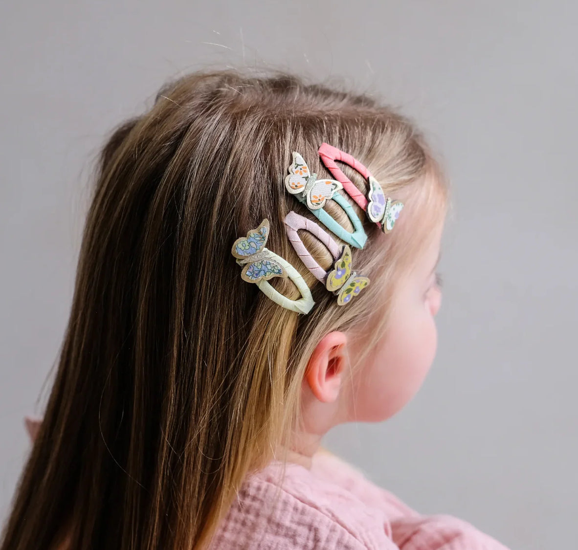 Mariposa floral clic clacs