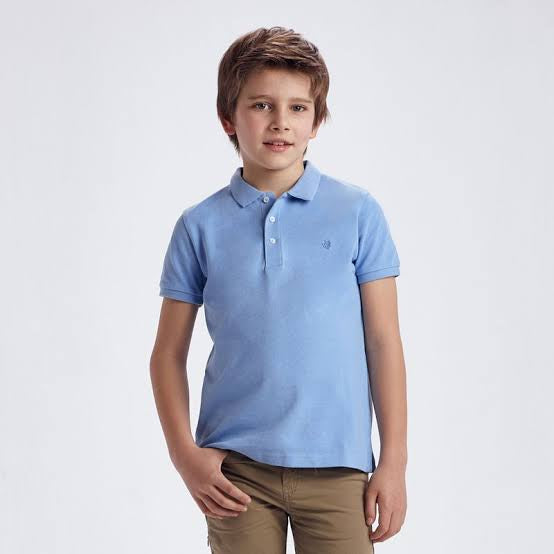 Polo 890 celeste