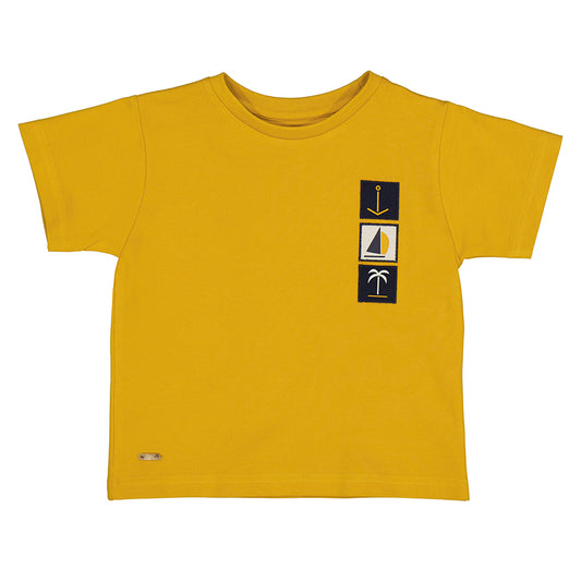 Camiseta 3001 ocre