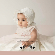 Cargar imagen en el visor de la galería, Ropón siena niña beige
