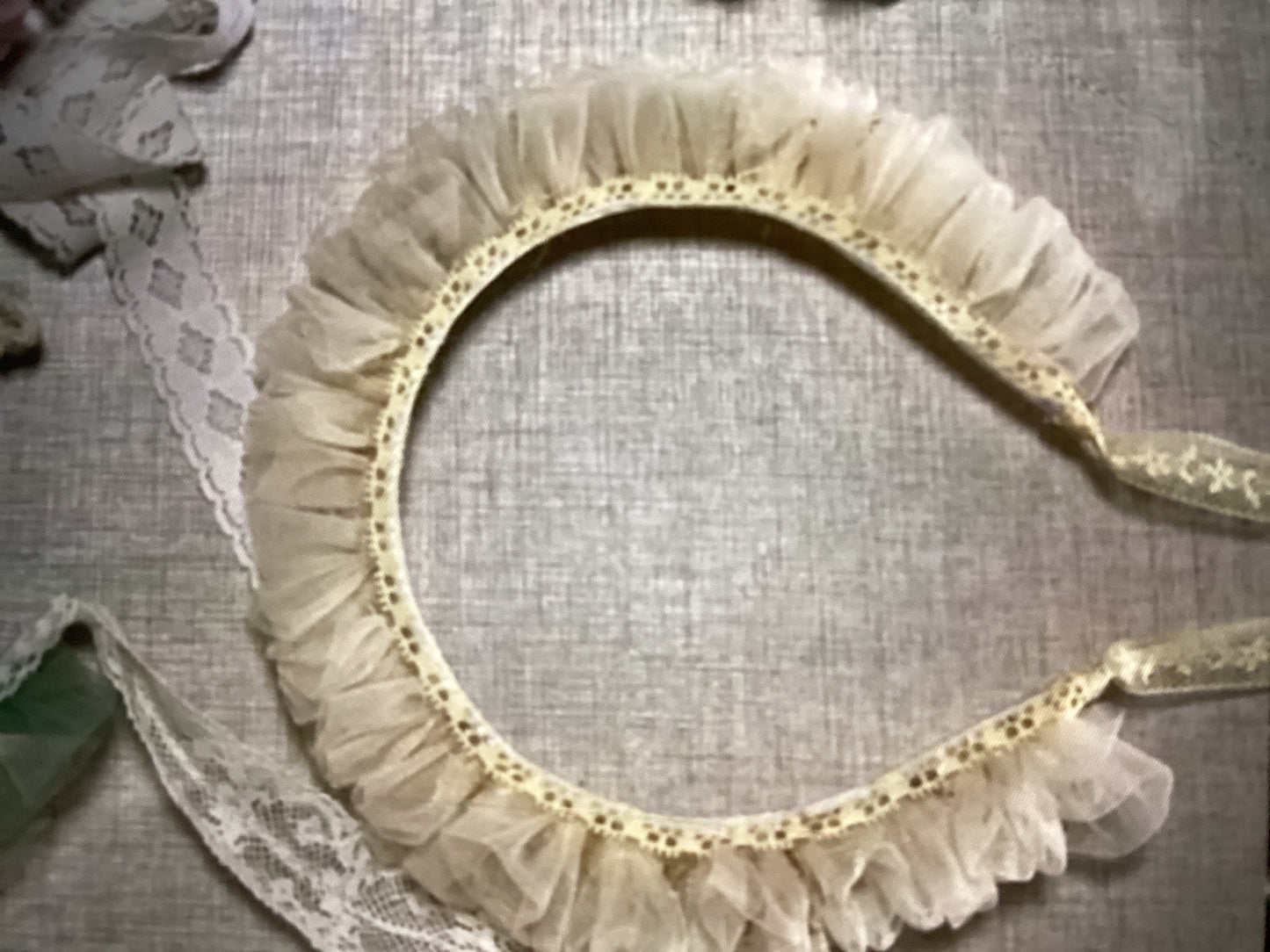 Diadema corona tul #dct
