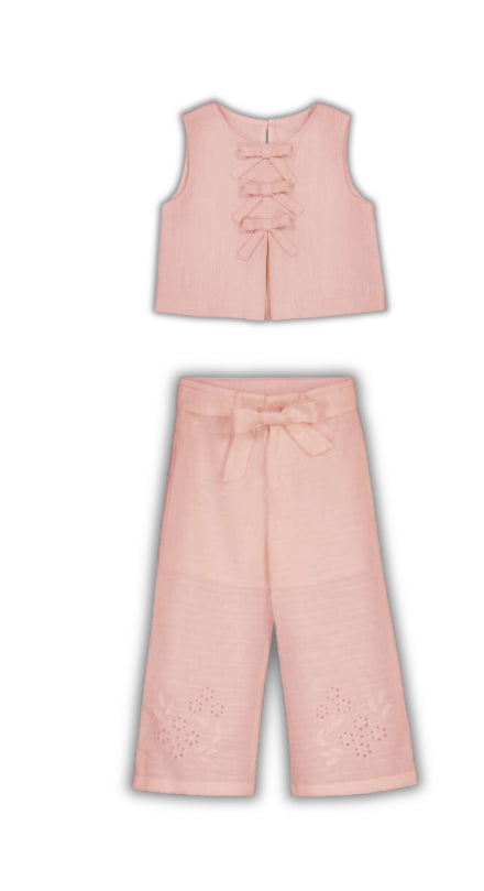 Conj.Top 3024 blossom y pantalón 3585 blossom