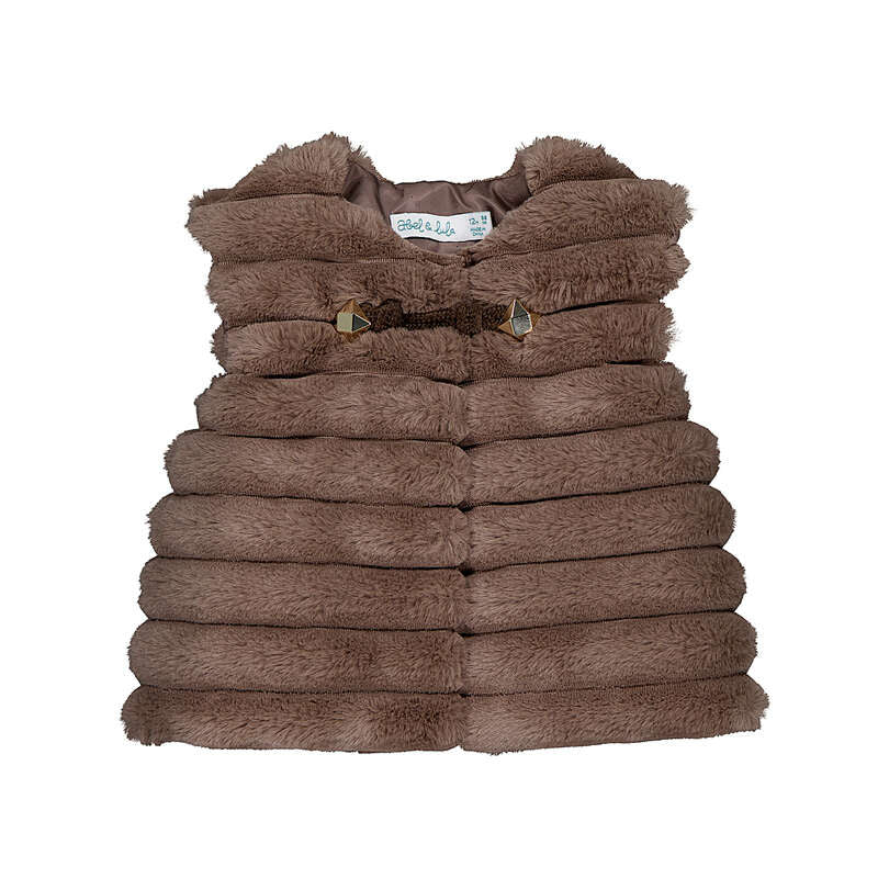Chaleco pelo 5870 trufa