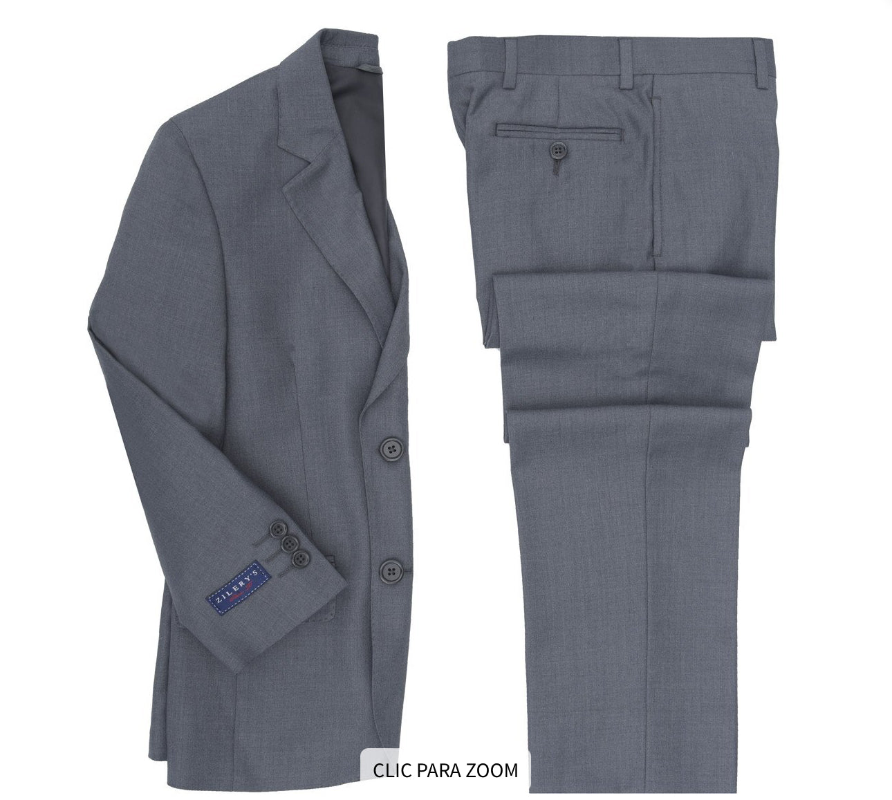 Traje formal zilerys gris