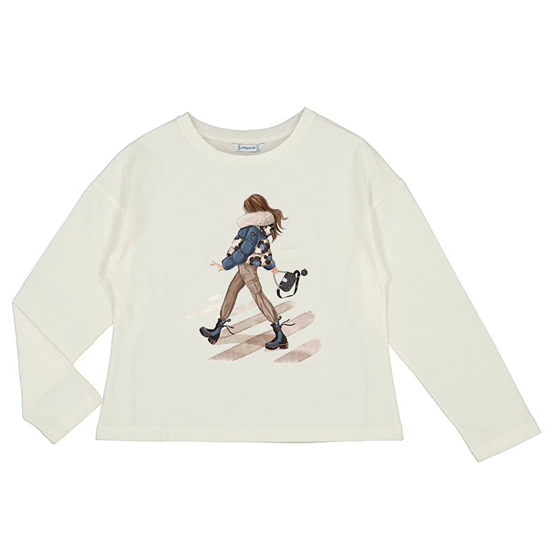 Camiseta manga larga 7018 crd azafat