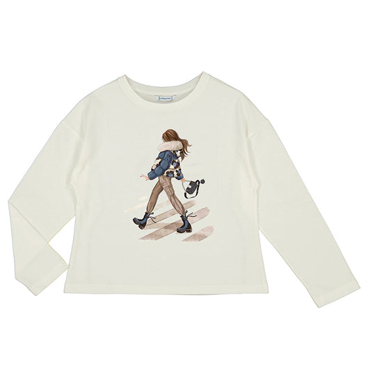 Camiseta manga larga 7018 crd azafat