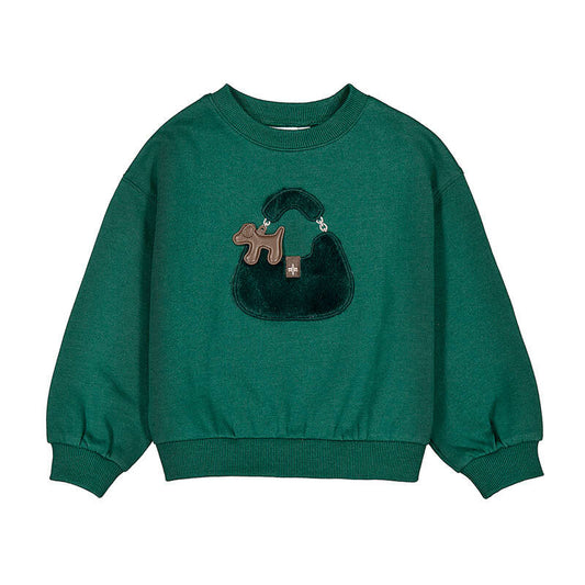 Pullover apliques  4407 botella