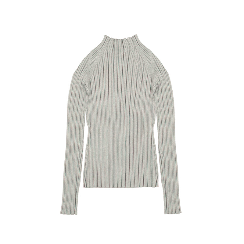 Camiseta m/l embossed 7015 plata vig