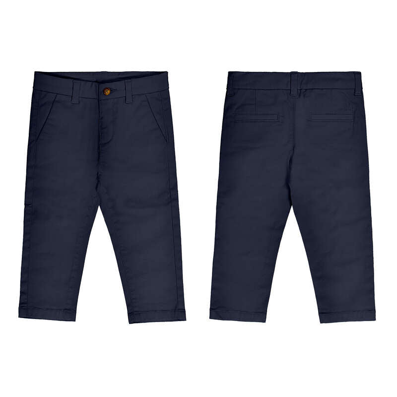 Pantalon chino basico 521 azul