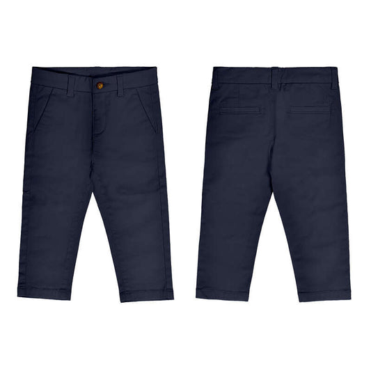 Pantalon chino basico 521 azul
