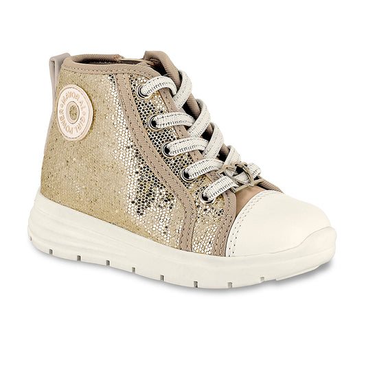 Botin chunky brillo 42583 oro