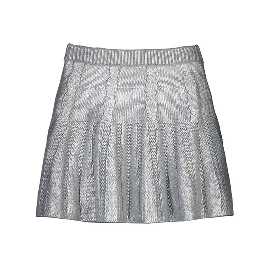 Falda tricot 7902 plata vig